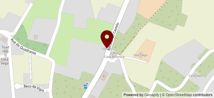 Estrada do Castelo, Sesmarias