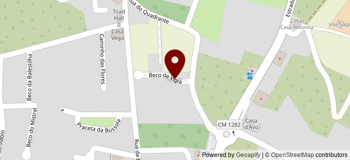 Beco da Vigia, Sesmarias