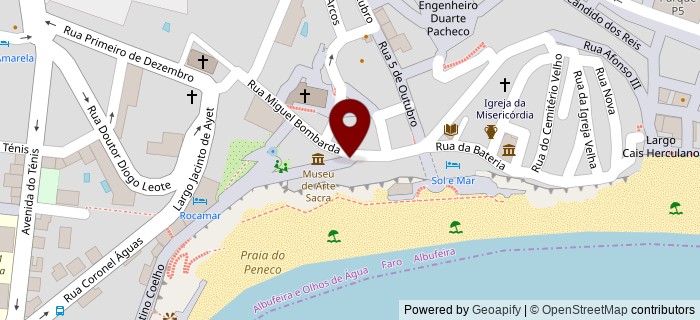 Pra�a Miguel Bombarda, Albufeira