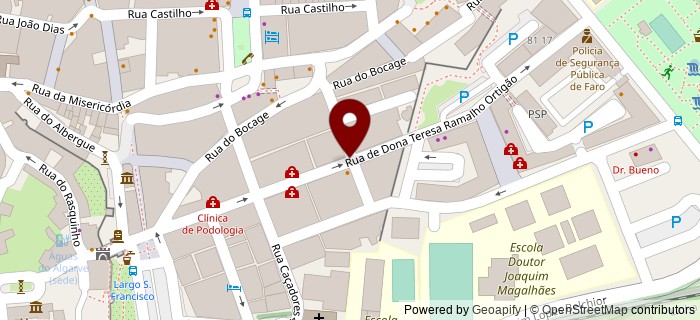 Rua Dona Teresa Ramalho Ortig�o, Faro