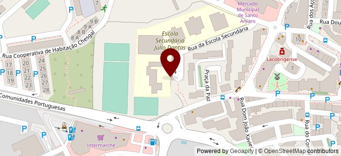 Rua da Escola Secund�ria J�lio Dantas, Lagos