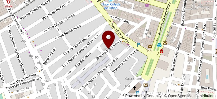 Rua Gon�alo Velho, Olh�o