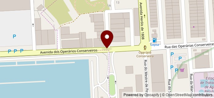 Rua dos Oper�rios Conserveiros, Olh�o