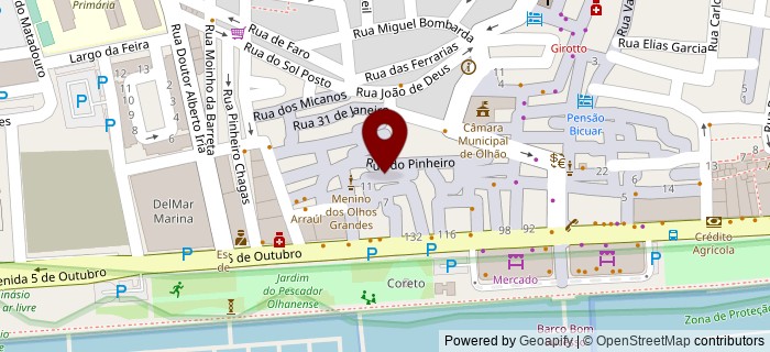 Rua do Carolas, Olh�o