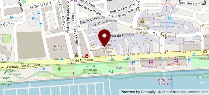 Rua de A Barreta, Olh�o