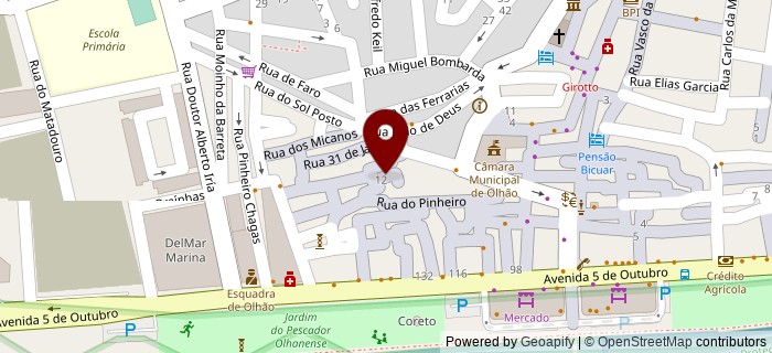 Beco do Doutor Cruz, Olh�o