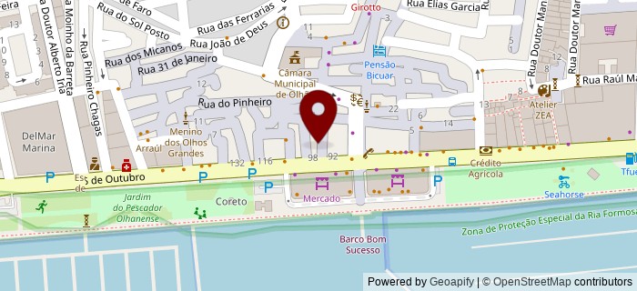 Rua de O Olhanense, Olh�o