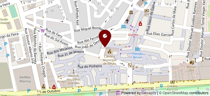 Travessa da Lagoa, Olh�o