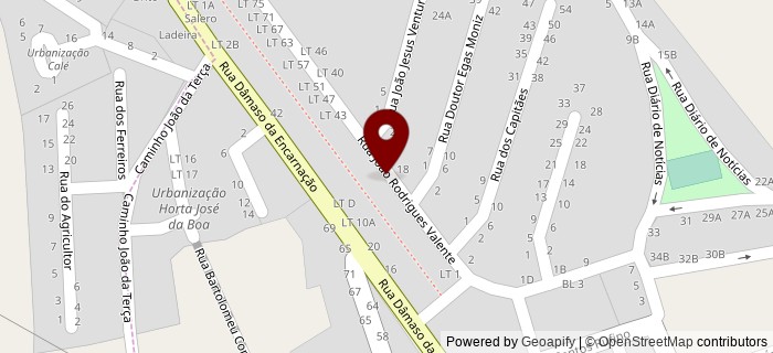 Rua Jo�o Rodrigues Valente, Quelfes