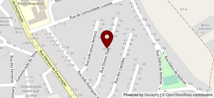 Rua Egas Moniz, Quelfes