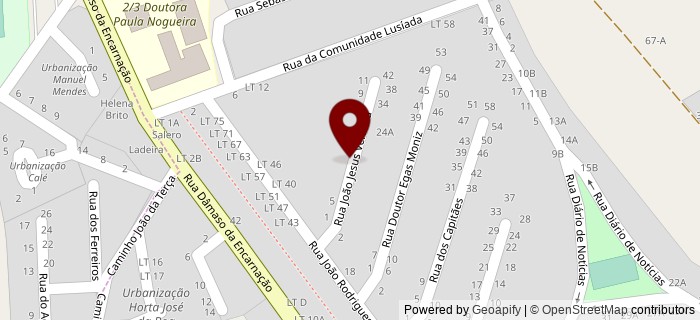 Rua Jo�o Jesus Ventura, Quelfes