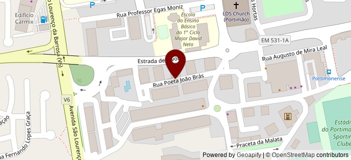 Rua Poeta Jo�o Br�z, Portim�o